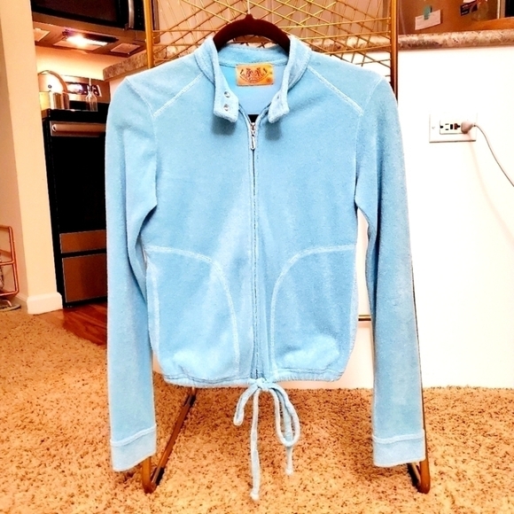 Juicy Couture Tops - Juicy Couture | Motorcycle Zip Up